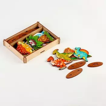 Игровой набор в коробке «Динозавры» 29 деталей