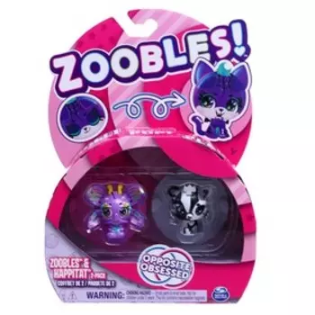 Игровой набор «Зверек Зублс», 2 штуки