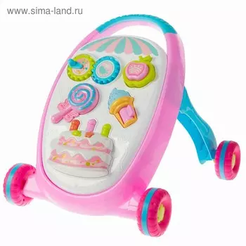 Игровой развивающий центр - каталка «Сладости», музыкальный