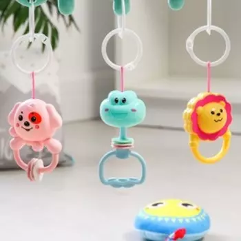 Игровой развивающий центр «Полянка», с ковриком и погремушками