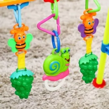 Игровой развивающий центр «Улиточка», с погремушками