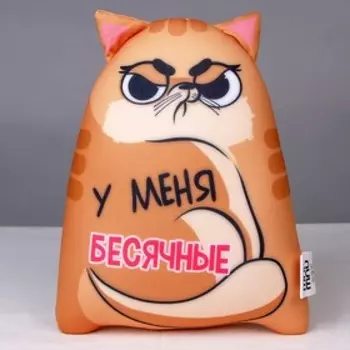 Игрушка-антистресс Котэ «У меня бесячные»