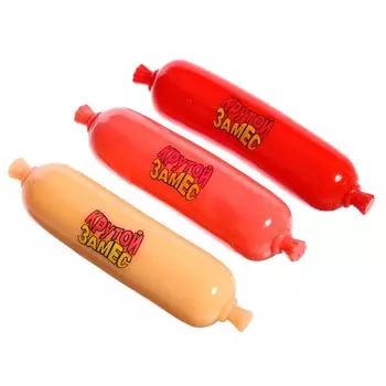 Игрушка-антистресс «Крутой замес. Сосиска», 10 см, 3 цвета