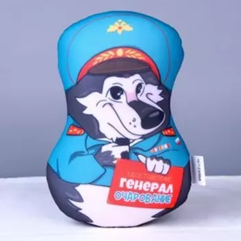 Игрушка антистресс собака «Удостоверение Генерал очарование»