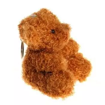 Брелок детский «Медведь», мягкая игрушка, 10 см, цвета МИКС