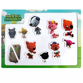 Игрушка деревянная «Ми-ми-мишки «доска магнитная 23 30 см