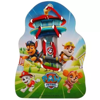 Игрушка деревянная Шнуровка «Щенячий Патруль» 17 13 см