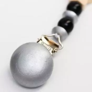 Держатель для соски - пустышки M&B «Love Baby», из дерева