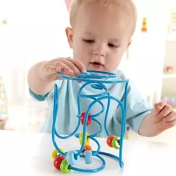 Игрушка «Детский деревянный лабиринт: Спираль»