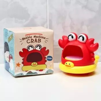 Игрушка для ванны «Крабик», пузыри