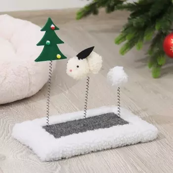 Игрушка для кошек с дразнилками "Зайчик в лесу", микс цветов