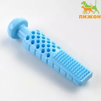 Игрушка для собак «Башня», TPR, массажная, 142.8 см, голубая