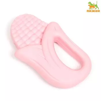 Игрушка для собак «Кукуруза», TPE, 10 см, розовая