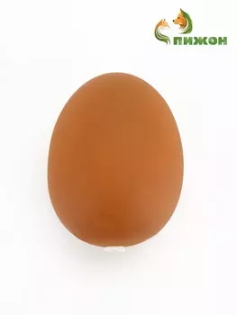 Игрушка для собак пищащая «Яйцо», 5.5 см