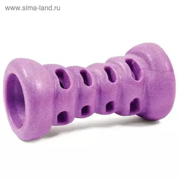 Игрушка для собак Triol AROMA "Кость полая", TPR, аромат винограда, 12,6 см, фиолетовая