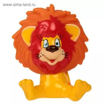 Игрушка для ванной «Львенок» в сетке