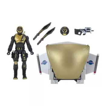 Игрушка Fortnite, фигурка героя 8-Ball Gold с аксессуарами
