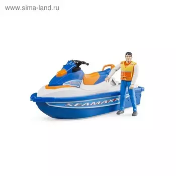 Игрушка «Гидроцикл», с фигуркой спасателя