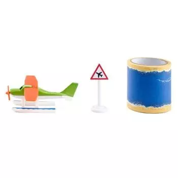 Игрушка «Гидросамолет с рекой в виде ленты»