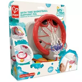 Игрушка «Баскетбольное кольцо: Слоник», для купания в ванной