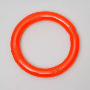 Игрушка «Кольцо» большое, 14 см, каучук, красная