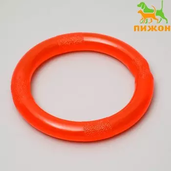 Игрушка «Кольцо» большое, 14 см, каучук, красная