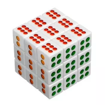 Кубик Рубика, игрушка механическая «Кости», 5.55.5 см