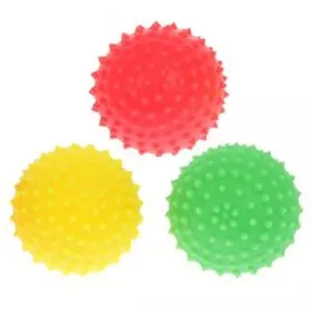 Игрушка "Мяч массажный №5", 9,2 см, микс