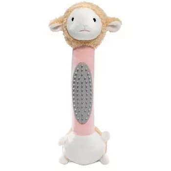 Игрушка мягкая для собак Triol "Овечка с тренажером для зубов", 27,5 см
