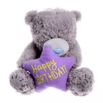 Игрушка мягкая «Мишка Тедди» звезда, 10 см