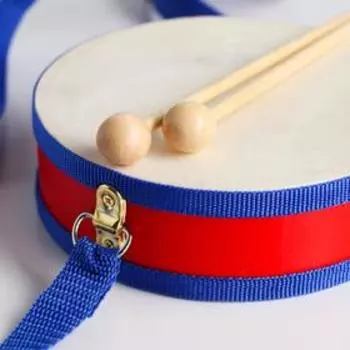 Игрушка музыкальная «Барабан», бумажная мембрана, 14144.5 см, МИКС