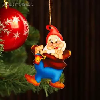 Ёлочная игрушка «Гномик», подвеска, 9.57 см