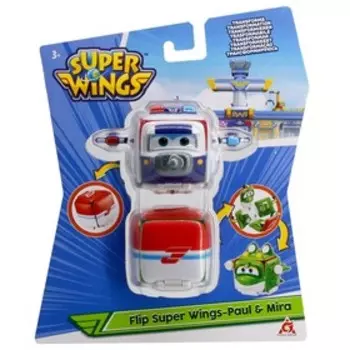Игрушка Super Wings «Пол и Мира»