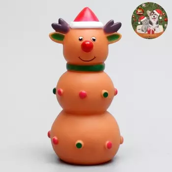 Игрушка для собак пищащая «Оленёнок 3Х»,126 см