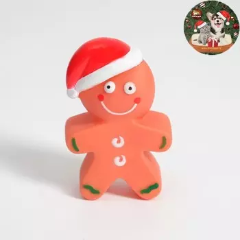 Игрушка для собак пищащая "Пряня", 6,5 х 10 см