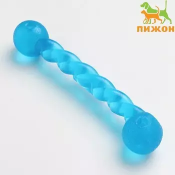 Игрушка "Плетёнка" малая, 19 см, каучук, синяя