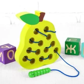 Игрушка развивающая "Груша" 3×18×18 см