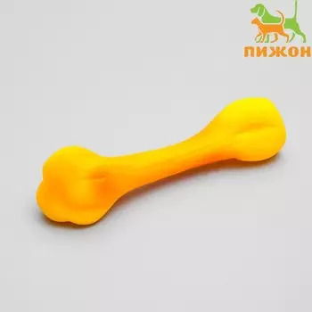Игрушка пищащая «Кость» для собак, 15 см