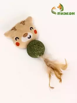 Игрушка с кошачьей мятой «Животные», 18 см, Микс видов