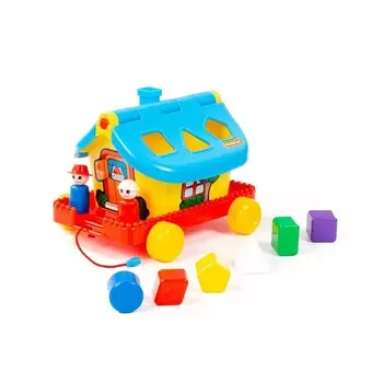 Игрушка «Садовый домик на колёсиках»