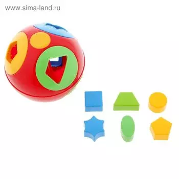 Игрушка-сортер «Шар», МИКС
