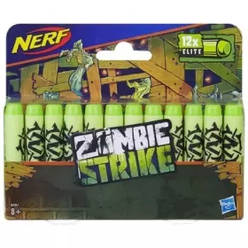 Игрушка стрелы «Нёрф зомби», 12 штук