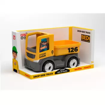 Машинка Efko MultiGo «Строительный грузовик», с водителем