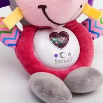 Игрушка - светильник, развивающая, музыкальная «Еж», 21 см.