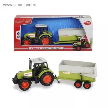 Игрушка «Трактор с прицепом», 36 см