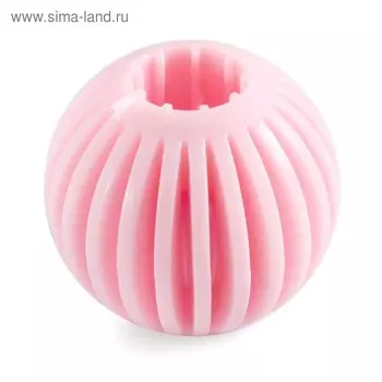 Игрушка Triol PUPPY для щенков из термопластичной резины "Мяч", 5.5 см, розовый