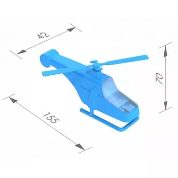 Игрушка «Вертолет мини», МИКС