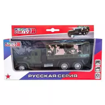 Игрушка «Военный грузовик», инерционный, зеленый