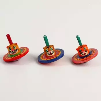 Игрушка волчок «Котик» цвет МИКС