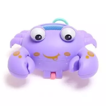 Игрушка заводная «Краб», световые эффекты, цвета МИКС